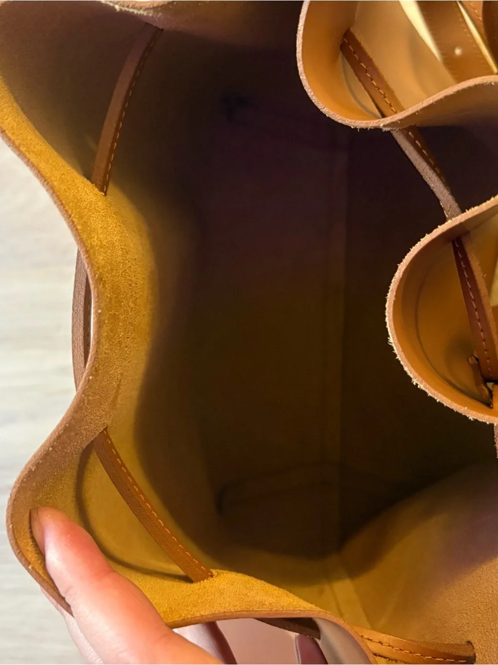 Lancaster bucket bag